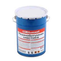 Мастика резинобитумная БИТУМАСТ 5 л металлическое ведро