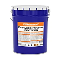 Мастика каучукобитумная БИТУМАСТ 21,5 л металлическое ведро