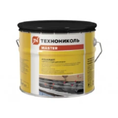 Мастика битумно-резиновая гидроизоляционная АкваМаст для кровли 3 кг