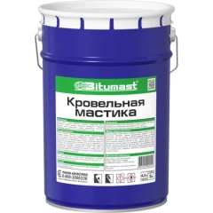 Мастика кровельная БИТУМАСТ 5 л металлическое ведро