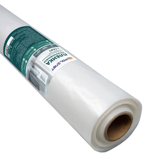 Пленка полиэтиленовая ПВД 1 сорт Polinet 3х100 м, 40 мкм, 6 кг