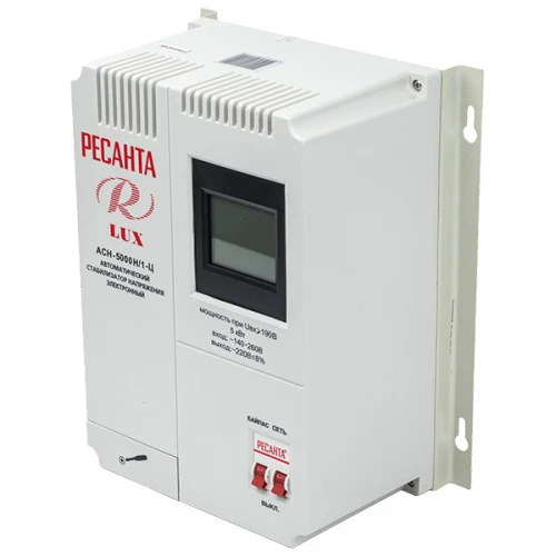 Стабилизатор напряжения Ресанта LUX АСН-5000Н/1-Ц