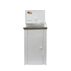 Умывальник дачный КОМФОРТ, с подогревом, нержавеющая мойка, цвет белый