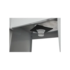 Умывальник дачный КОМФОРТ, с подогревом, нержавеющая мойка, цвет белый