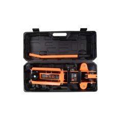 Домкрат гидравлический подкатной ДМК-2,5ФК (2,5 т, 140-390 мм, с фиксатором, в кейсе) Вихрь