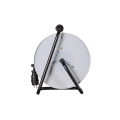 Удлинитель силовой на металлической катушке, СУ-3х2,5КГ-30/3 (с выкл., 4 розетки, IP44) Ресанта