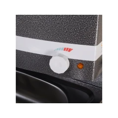 Умывальник дачный ЛЮКС, с подогревом, нержавеющая мойка, цвет серебро