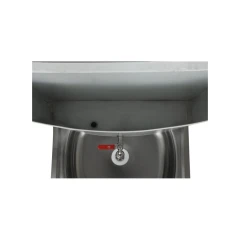 Умывальник дачный ЛЮКС, без подогрева, нержавеющая мойка, цвет белый