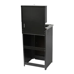 Умывальник дачный КОМФОРТ, с подогревом, нержавеющая мойка, цвет серебро