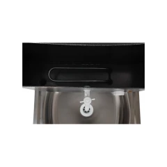 Умывальник дачный КОМФОРТ, с подогревом, нержавеющая мойка, цвет серебро