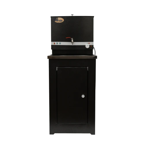 Умывальник дачный ЛЮКС, с подогревом, нержавеющая мойка, цвет медь