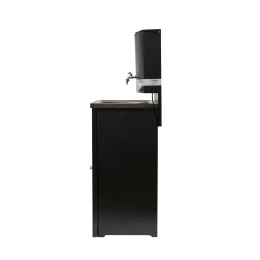 Умывальник дачный ЛЮКС, с подогревом, нержавеющая мойка, цвет медь