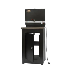 Умывальник дачный ЛЮКС, с подогревом, нержавеющая мойка, цвет медь