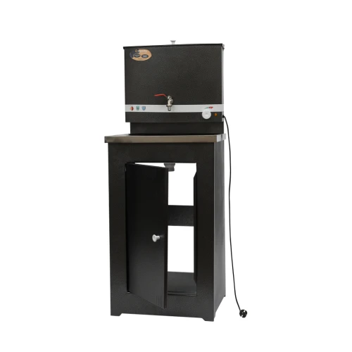 Умывальник дачный ЛЮКС, с подогревом, нержавеющая мойка, цвет медь