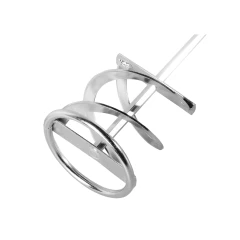 Насадка - миксер оцинкованная 400х80 мм для красок и штукатурных смесей Вихрь