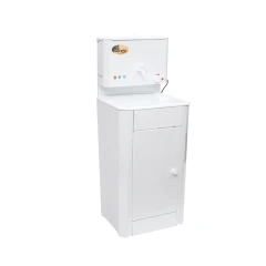 Умывальник дачный КОМФОРТ, с подогревом, пластиковая мойка, цвет белый