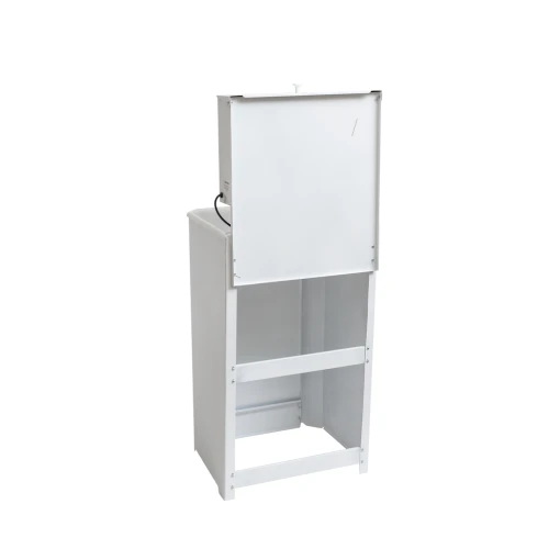 Умывальник дачный КОМФОРТ, с подогревом, пластиковая мойка, цвет белый