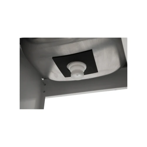 Умывальник дачный ЛЮКС, с подогревом, нержавеющая мойка, цвет белый