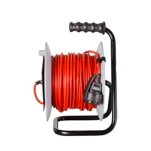 Удлинитель силовой на катушке, СУ-2х1-30/2ВР (1 розетка, IP44) Ресанта