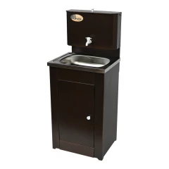 Умывальник дачный КОМФОРТ, без подогрева, нержавеющая мойка, цвет медь