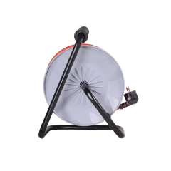 Удлинитель силовой на катушке, СУ-3х1,5-50/2 (с выкл., 4 розетки) Ресанта