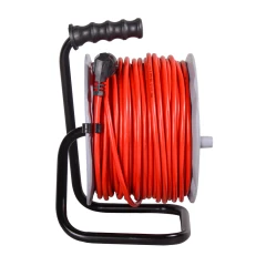 Удлинитель силовой на катушке, СУ-3х1,5-50/2 (с выкл., 4 розетки) Ресанта