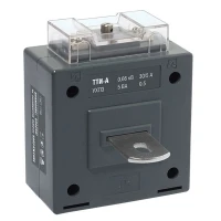 Трансформатор тока IEK ТТИ-А 150/5 5ВА класс точности 0.5