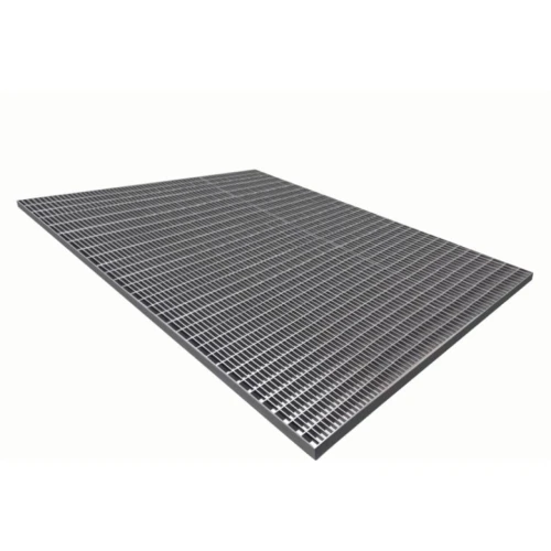 Стальная грязезащитная решетка из прессованного настила Р 33х11/30х2 Zn Тип А 700х1000 мм