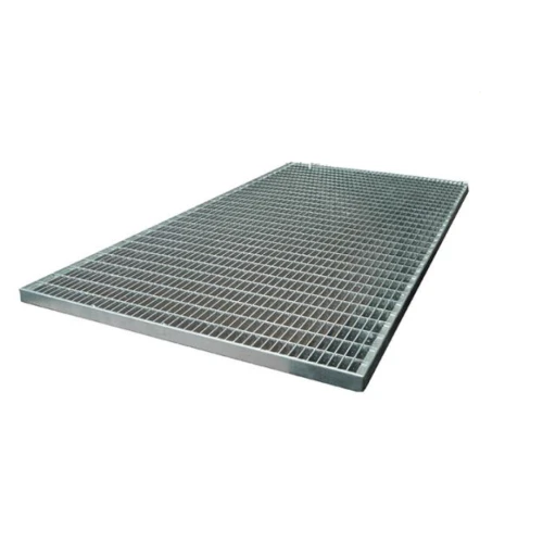 Стальная грязезащитная решетка из прессованного настила Р 33х11/30х2 Zn Тип А 500х1000 мм