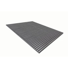 Стальная грязезащитная решетка из прессованного настила Р 33х11/30х2 Zn Тип А 600х1000 мм