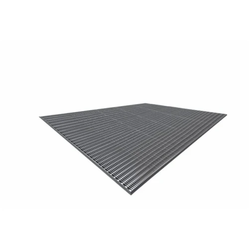 Стальная грязезащитная решетка из прессованного настила Р 33х11/30х2 Zn Тип А 1200х1000 мм