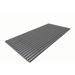 Стальная грязезащитная решетка из прессованного настила Р 33х11/30х2 Zn Тип А 1000х500 мм