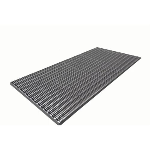 Стальная грязезащитная решетка из прессованного настила Р 33х11/30х2 Zn Тип А 1000х500 мм