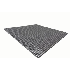 Стальная грязезащитная решетка из прессованного настила Р 33×11/30х2 Zn Тип А 800х1000 мм