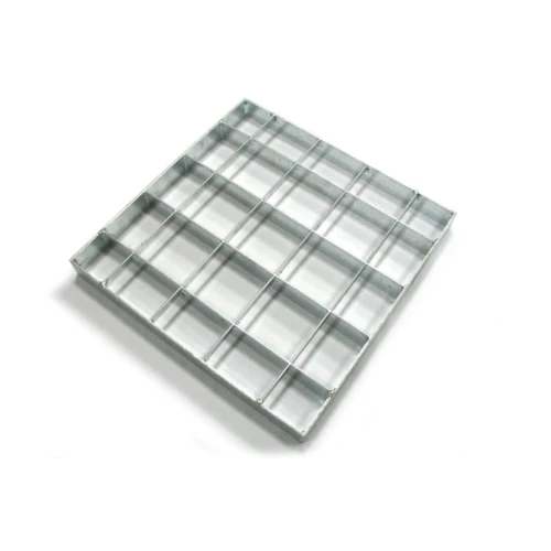 Стальная грязезащитная решетка из прессованного настила Р 33х33/30х2 Zn Тип А 500х1000 мм