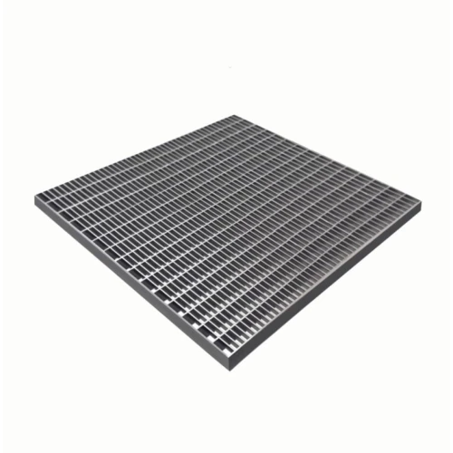 Стальная грязезащитная решетка из прессованного настила Р 33х11/30х2 Zn Тип А 500х500 мм