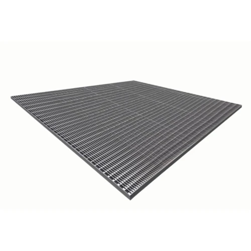 Стальная грязезащитная решетка из прессованного настила Р 33×11/30х2 Zn Тип А 900х1000 мм