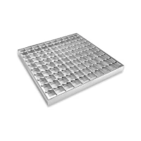 Сварной решетчатый настил SP 34х38/30х3 Zn 1000х1000 мм