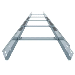 Лоток лестничный ЛМЛ 400х80 (1,5мм)  L=3000