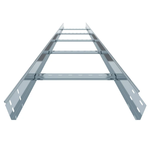 Лоток лестничный ЛМЛ 400х80 (1,5мм)  L=3000