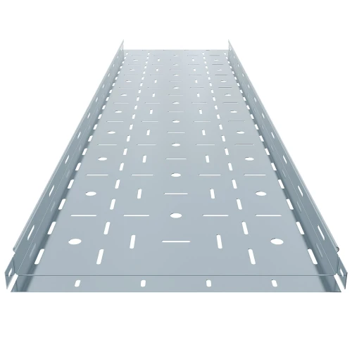 Лоток перфорированный ЛМП 500х65 (1,0мм)  L=3000