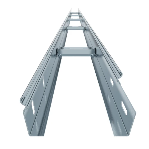 Лоток лестничный ЛМЛ 150х50 (1,2мм)  L=3000