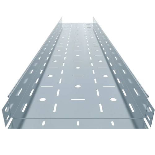 Лоток перфорированный ЛМП 400х80 (1,0мм)  L=3000