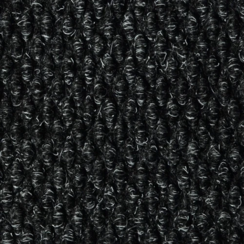 Грязезащитный ворсовый ковер Супер Ноп черный h11 мм w200 см