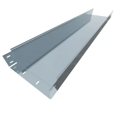 Лоток неперфорироваанный (глухой) ЛМГ 300х200 (0,70мм)  L=3000