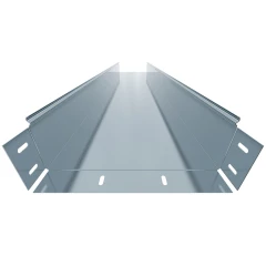 Лоток неперфорироваанный (глухой) ЛМГ 300х200 (0,70мм)  L=3000