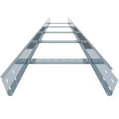 Лоток лестничный ЛМЛ 400х100 (1,5мм)  L=3000