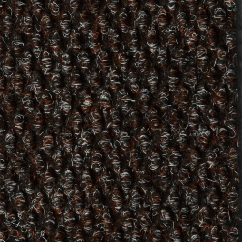 Грязезащитный ворсовый ковер Prime Nop коричневый h9 мм w200 см