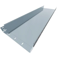 Лоток неперфорироваанный (глухой) ЛМГ 400х80 (1,0мм)  L=3000