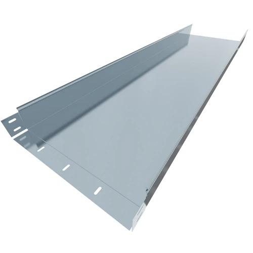 Лоток неперфорироваанный (глухой) ЛМГ 400х80 (1,0мм)  L=3000